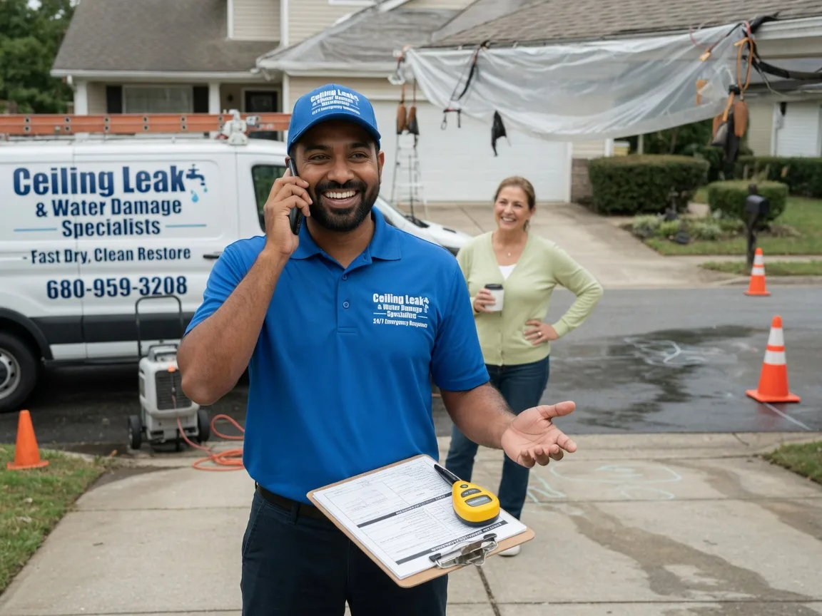 Ceiling Leak Cleanup Cassoday, KS FAQs